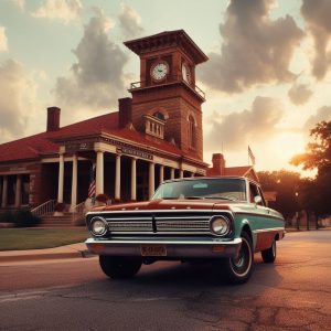 Old junk car left in Fort Smith