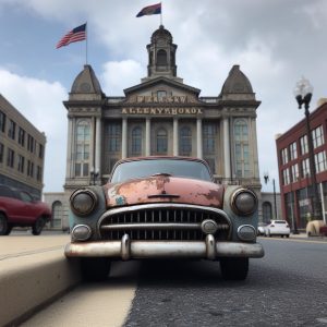 20 year old junk car found in Allentown