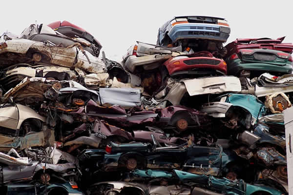 Pile of Junk Cars for Sale