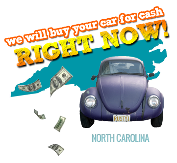 We Will Buy Your Car for Cash in North Carolina